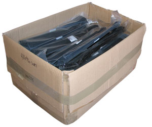 Kabelstrips - sortiment kasse 2 (sorte)